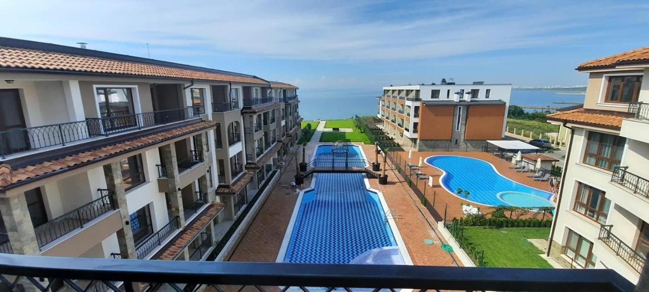 Bbr26- Sea View First Line Apartment Sarafovo Burgasz Kültér fotó