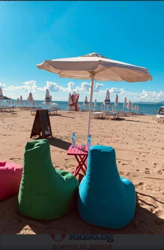 Bbr26- Sea View First Line Apartment Sarafovo Burgasz Kültér fotó