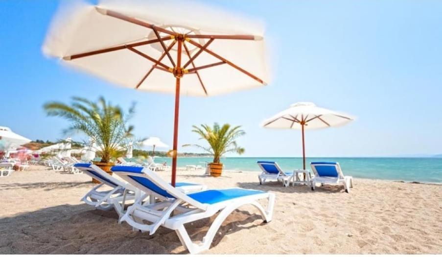 Bbr26- Sea View First Line Apartment Sarafovo Burgasz Kültér fotó