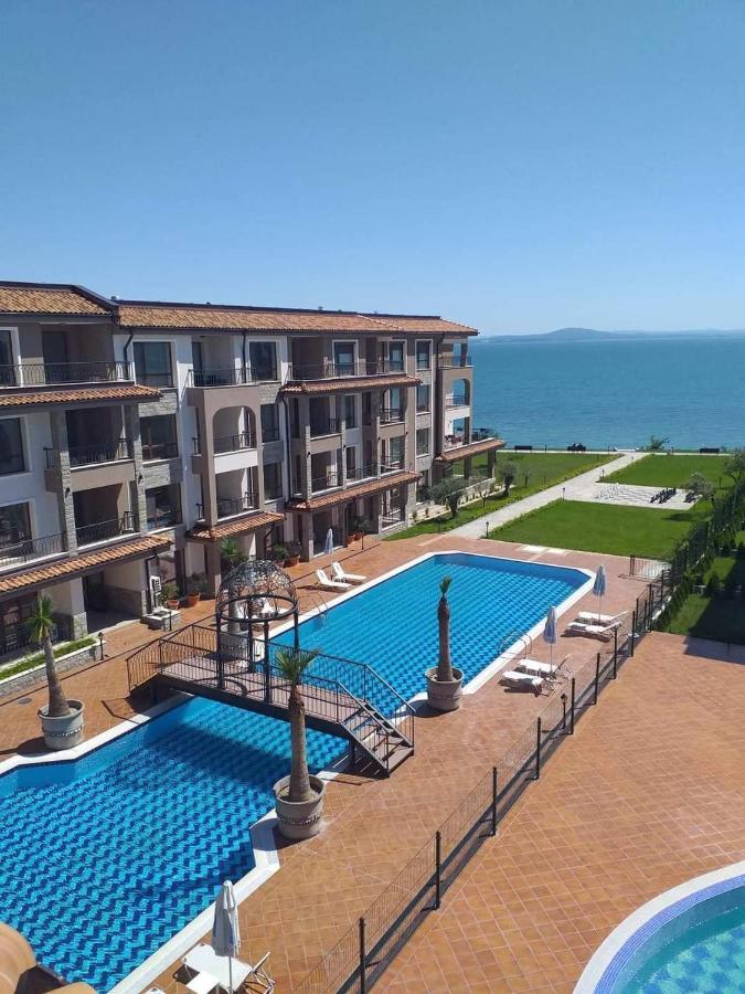 Bbr26- Sea View First Line Apartment Sarafovo Burgasz Kültér fotó